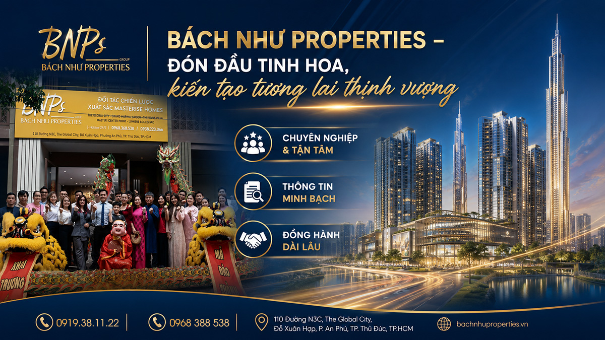 CÔNG TY TNHH DỊCH VỤ BẤT ĐỘNG SẢN BÁCH NHƯ PROPERTIES